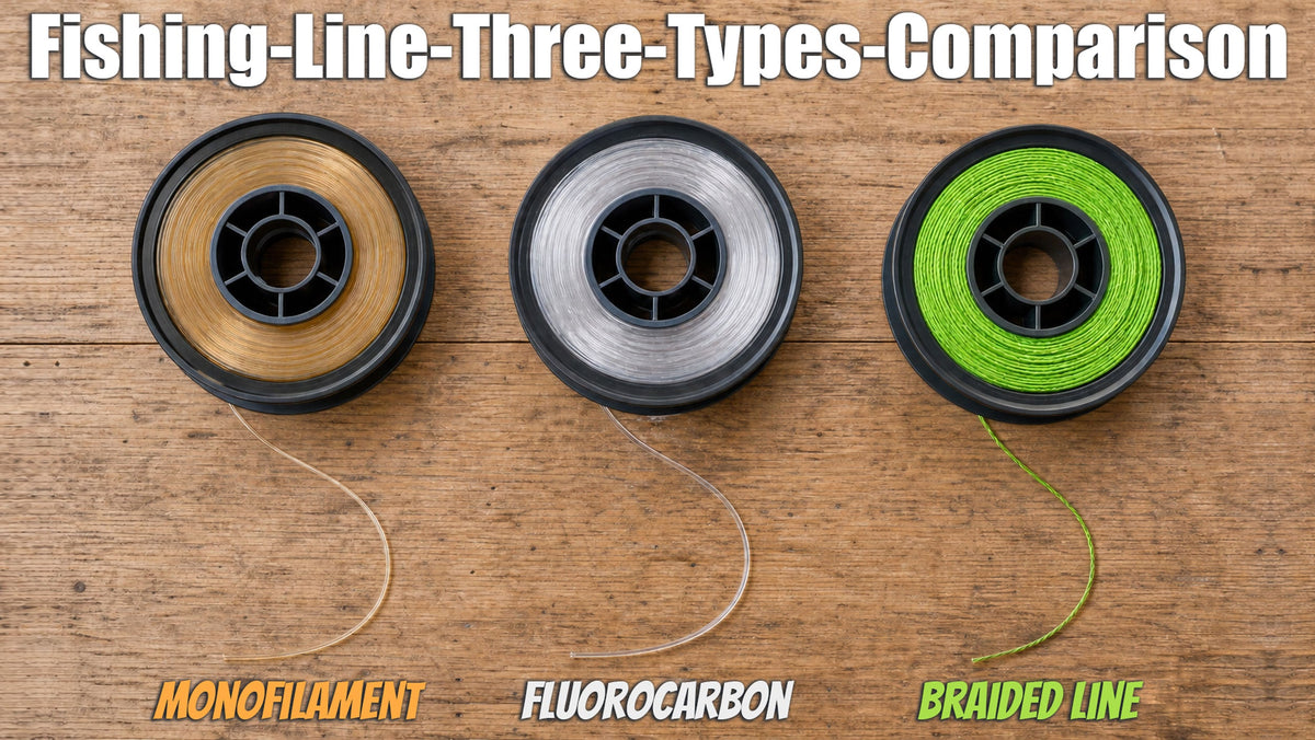 How to Choose Fishing Line: Braid, Monofilament and Fluorocarbon Compared