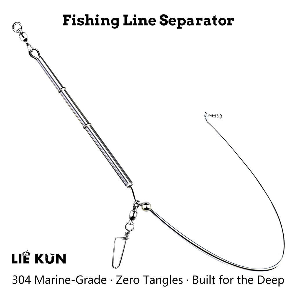 LIEKUN-Fishing tackle-Stainless Steel Fishing Line Separator