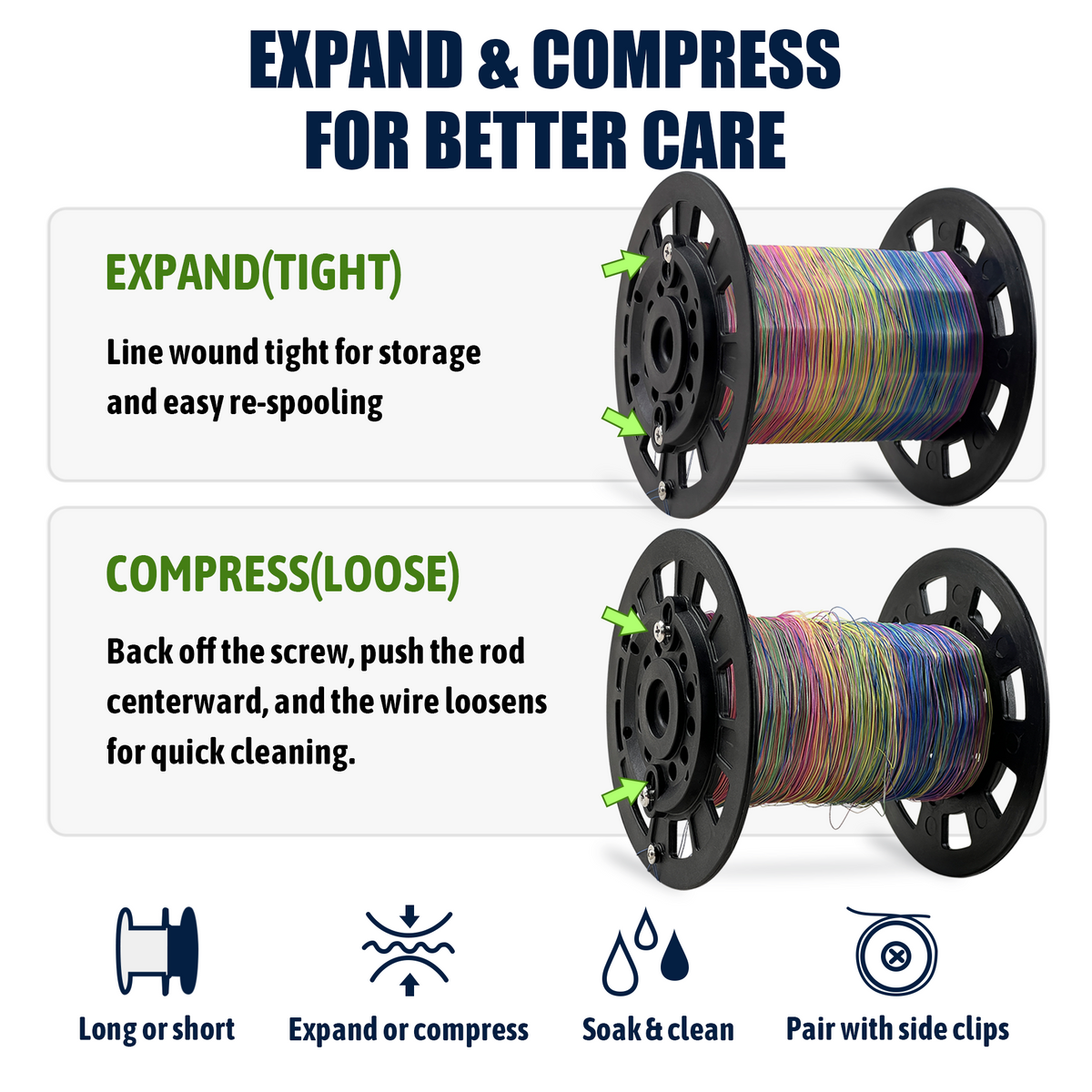 LIE KUN reel fishing line reel