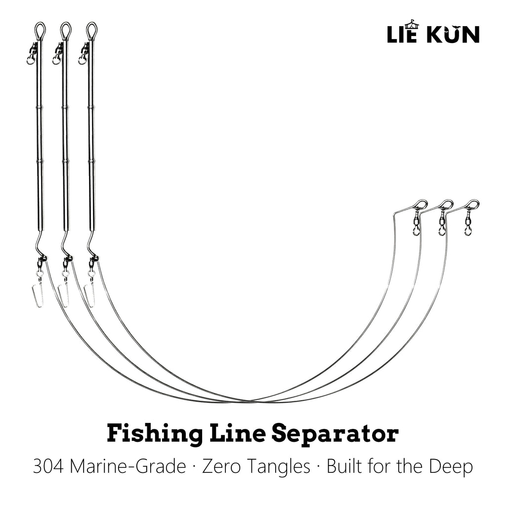 LIEKUN-Fishing tackle-Stainless Steel Fishing Line Separator
