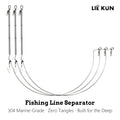 LIEKUN-Fishing tackle-Stainless Steel Fishing Line Separator