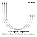 LIEKUN-Fishing tackle-Stainless Steel Fishing Line Separator